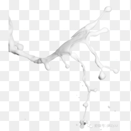 牛奶滴喷溅效果