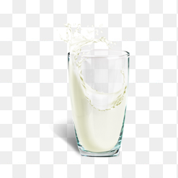 牛奶滴喷溅杯子免抠