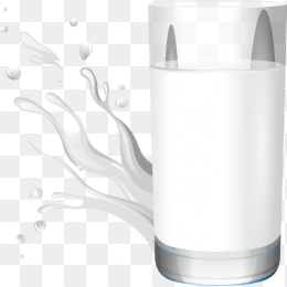 牛奶滴喷溅免抠素材