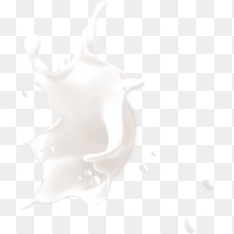 漂亮牛奶滴喷溅