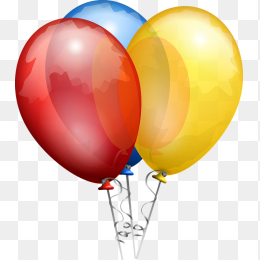 三只气球
