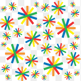 七彩米字型底纹