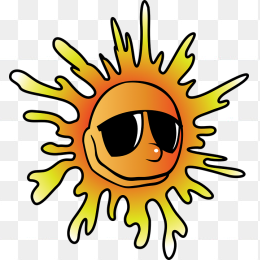 卡通太阳