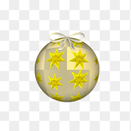 金色圣诞球