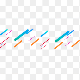 装饰点缀漂浮PNG线条