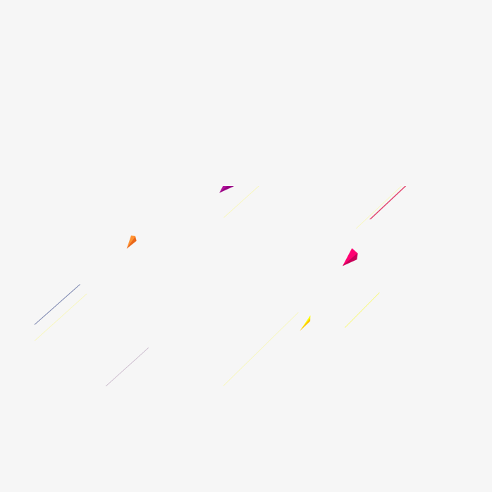 几何体漂浮PNG免抠