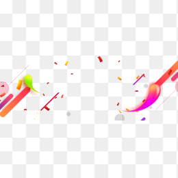 漂浮装饰品点缀免抠图形