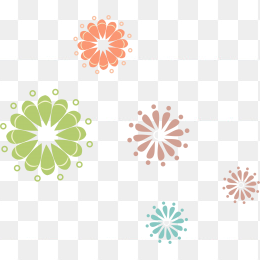 漂浮点缀免抠装饰品图