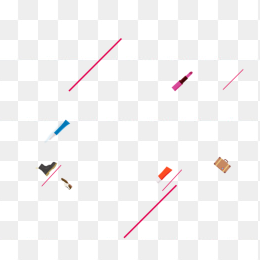 漂浮点缀免抠彩带装饰免费图像