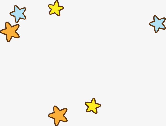 漂浮点缀星星装饰免费