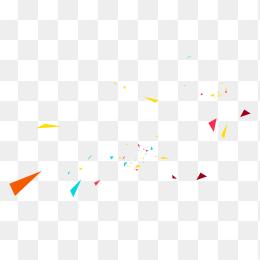 漂浮点缀彩带装饰