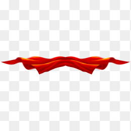 红丝绸飘舞素材