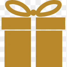扁平化礼物盒图标