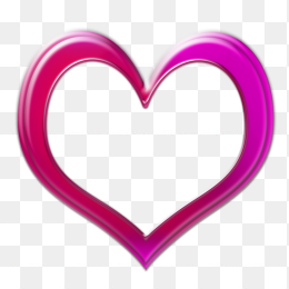 粉色心形