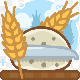 汉堡食物矢量图标免抠素材