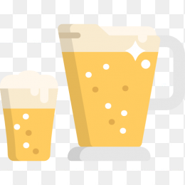 餐厅啤酒扁平化图标