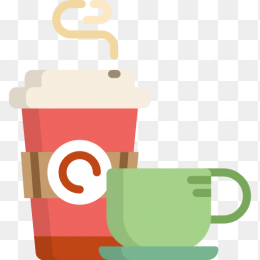 扁平化餐厅食物图标