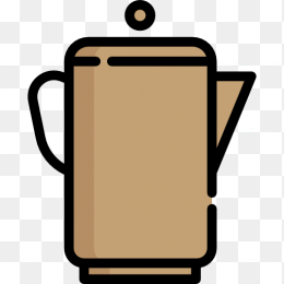 棕色热水器图标素材