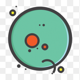 星球免抠扁平化素材