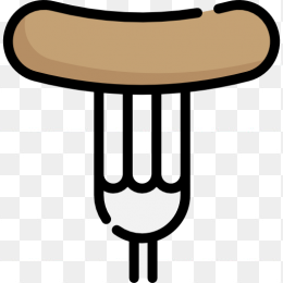 扁平化热狗食物图标免抠