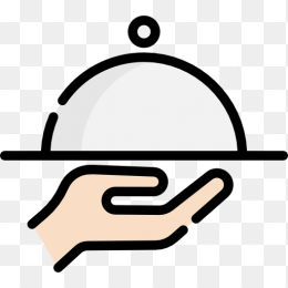 扁平化食物盘子图标免抠