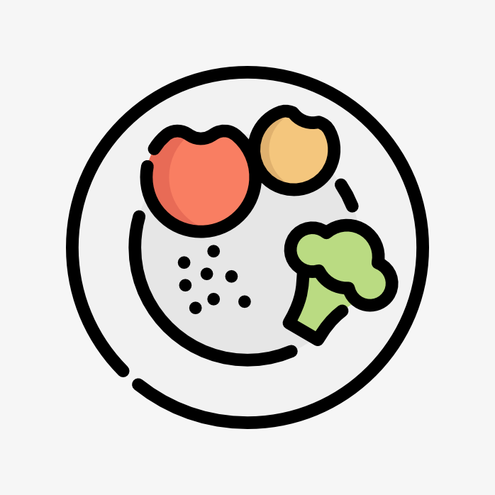扁平化食物图标免抠