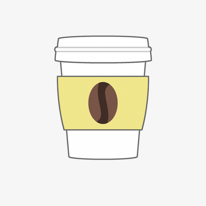 卡通咖啡杯