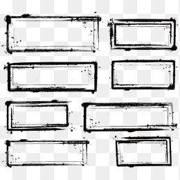 水墨方框