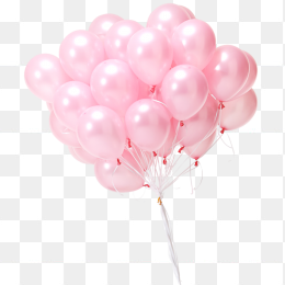 粉色气球
