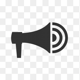 扁平化喇叭图标