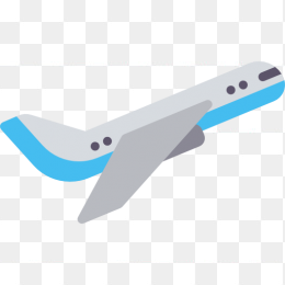 电子商务飞机扁平化图标