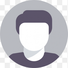 电子商务我的头像扁平化图标