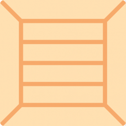 电子商务货物扁平化图标