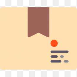 电子商务货物扁平化图标