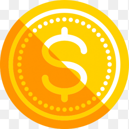扁平化钱币图标免抠