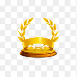 金色奖牌矢量素材
