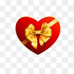 红色心形礼盒 