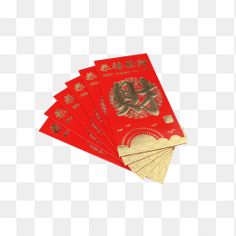 红色红包免抠素材图片