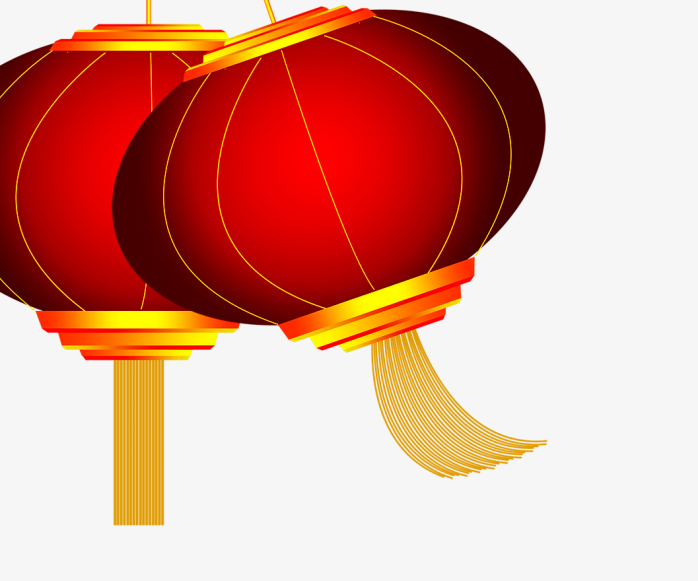 红色灯笼免抠素材