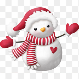 可爱雪人