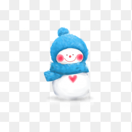 可爱雪人