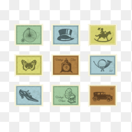 复古邮票合集