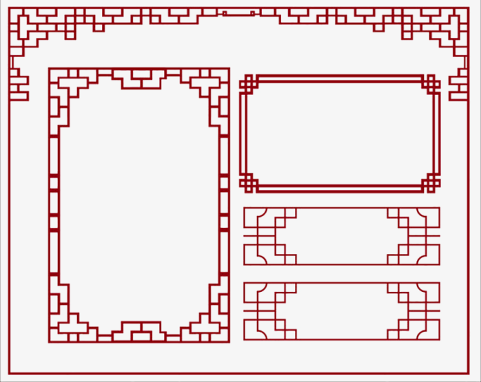 中国风边框