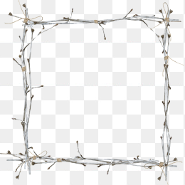 树枝组合相框