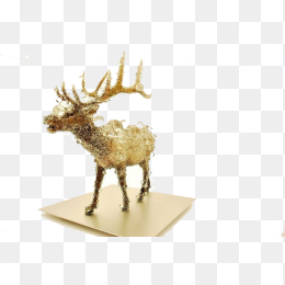 雄鹿模型