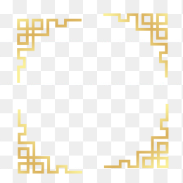 金色中国风边框