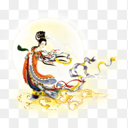 中秋节嫦娥免抠元素
