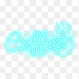 COFFEE霓虹灯荧光字