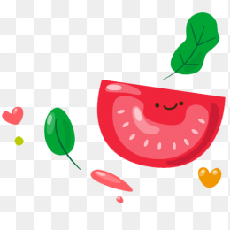 卡通西瓜胡萝卜