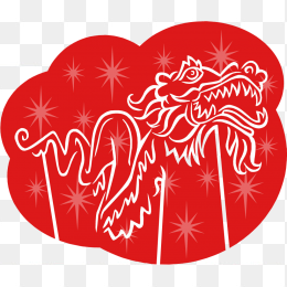 中国风剪纸图标图案